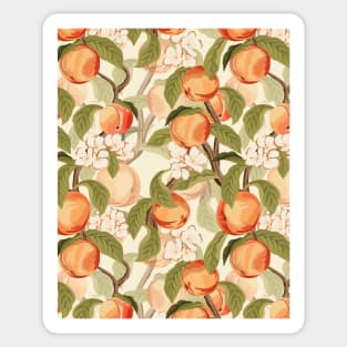 Peach Pattern Sticker